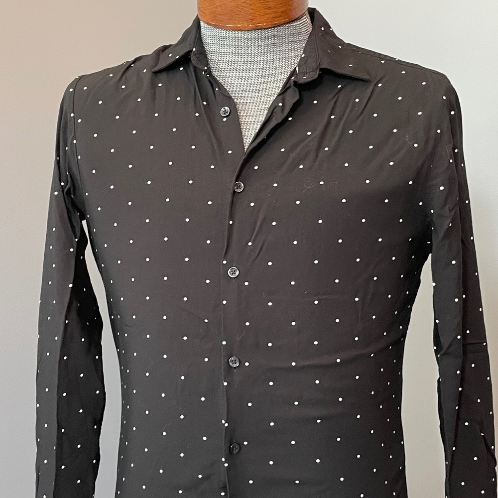 Polka Dot Button Down - image 4